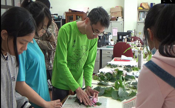 從植物看人生 陳建志啟發學生另類思考 