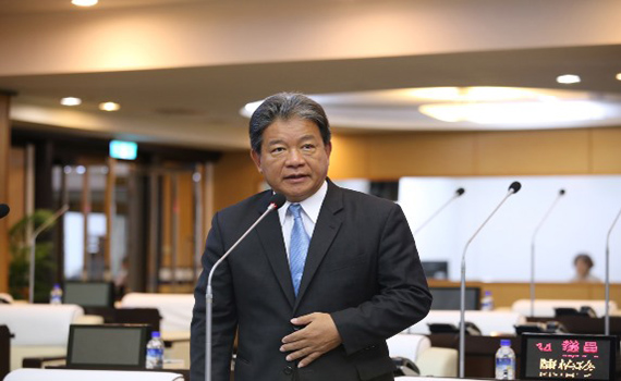 今年國慶煙火首度在台南舉辦 議長郭信良質詢時宣布