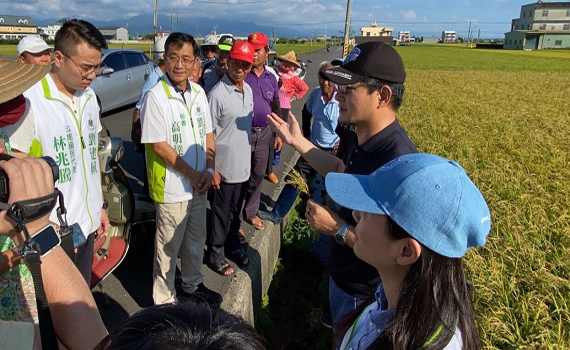 雲林水稻空包彈擴大 劉建國再邀農委會勘災
