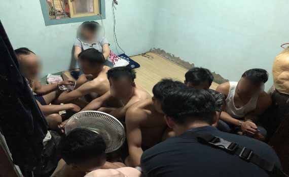 專勤隊突襲 一舉查獲25名非法外來人口