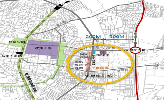 台南軍方營眷改土地都更開發招商　公開閱覽8月25日截止 