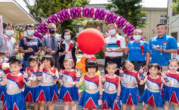 全縣第10家 三星親子館開幕由聖母護專承接