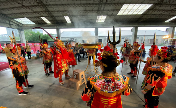 除疫保平安 蘭陽媽祖文化節火神陣隨行遶境