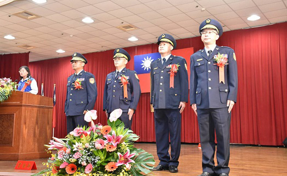 雲林縣警局聯合交接 虎尾、西螺、北港分局長異動