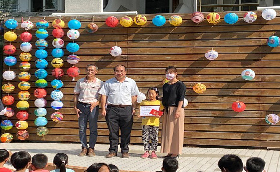 國中小彩繪燈籠 褒忠幸福踩燈節