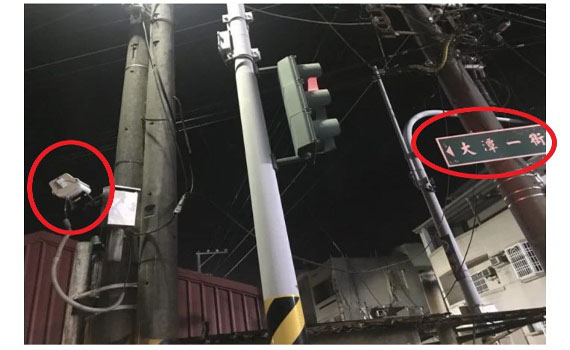 傻眼!長榮大學附近警方監視器竟拍向這裡
