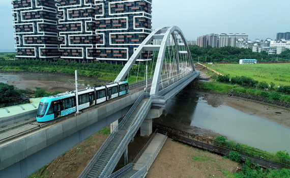 淡海輕軌藍海線11月15日通車 免費試乘1個月