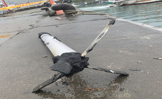 漁船壯圍大福海域作業撈獲未爆彈 是否為兵試場遺留待確認