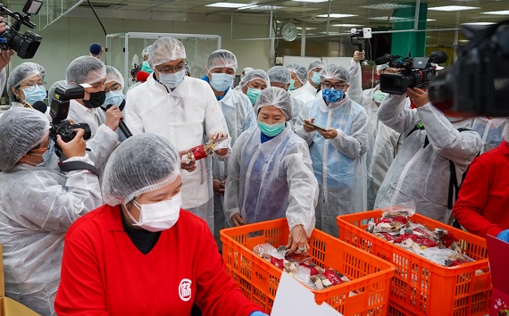 新北市府視察肉品製造業 宣示守護市民食安決心