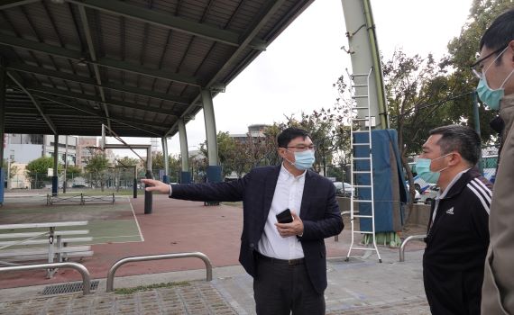 遏止宵小行動 鹿港體育場加裝監視器