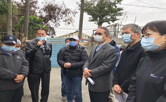 林文瑞向水利署爭取1650萬 虎尾鎮埒內排水改善