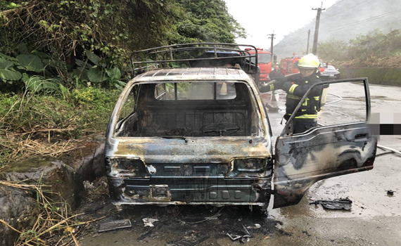 火燒車結束生命?獵人疑似輕生毛小孩陪葬陳屍副駕駛座