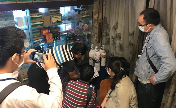 新北環警聯手稽查 破獲19件非法吸食販賣笑氣案件