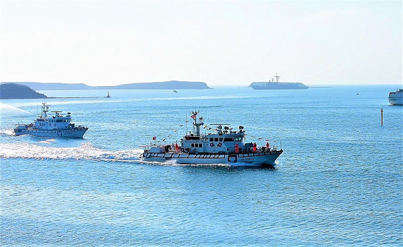 海巡添生力軍　100噸級巡防艇10071號進駐澎湖海域 