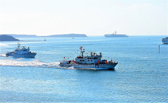 海巡添生力軍 100噸級巡防艇10071號進駐澎湖海域