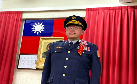全國最年輕警察局長掌宜縣警局 廖材楨就任新職