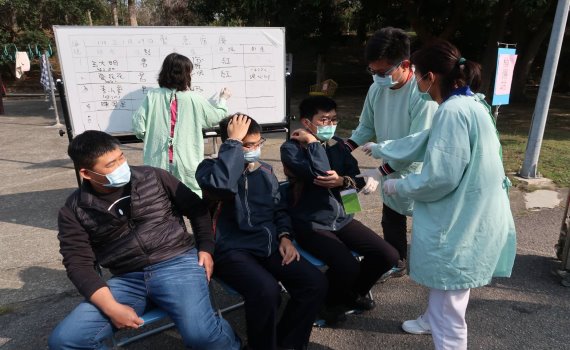 影/中彰榮家實施大量傷病患緊急防護實地演練