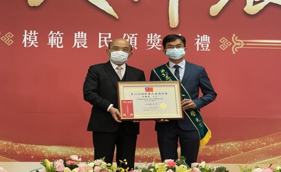 影/三光米成果發表會 林肇榮推廣種好米獲全國模範農民