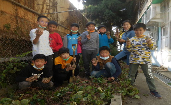 影／卦山特色小學推食農　學子寒假動手實作樂趣多 