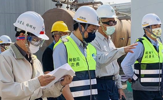 高市府與勞動部至大社石化廠春安聯檢 呼籲強化作業安全