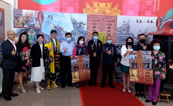 轉換元宵繞境做防疫 新港奉天宮巧製靜態繞境人偶開展