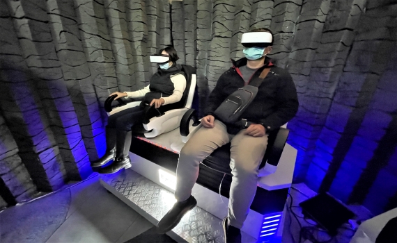 藍洞搖滾　澎湖府打造「藍洞VR體驗場」歡迎遊客預約 