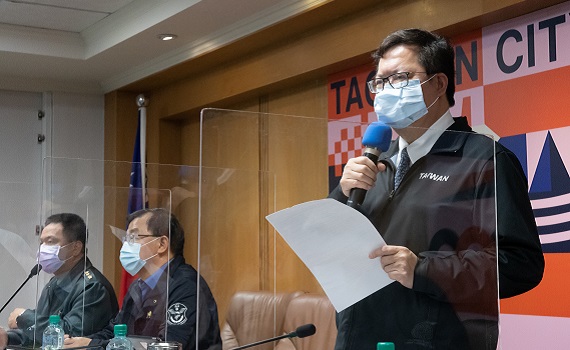 鄭文燦接受日本朝日電視台訪問 感謝台日友好共挺台灣鳳梨