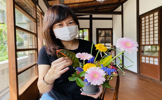 拈花惹草趣!淡水古蹟博物館推免費花藝課