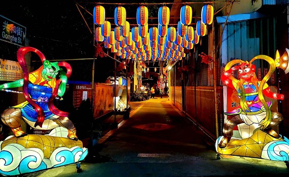 北港花燈吸引40萬人次 光環境持續點亮水道頭、老街巷弄