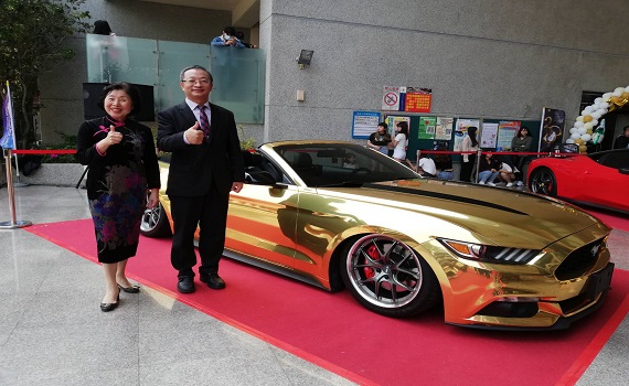 雲嘉地區首次車輛聯合大展  千萬跑車吸睛 