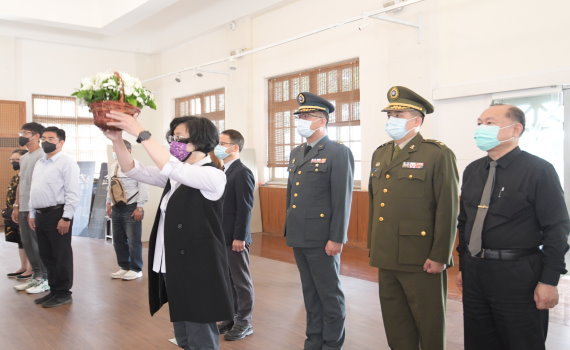 110年彰化縣各界春祭國殤祭典 追思緬懷為國捐軀