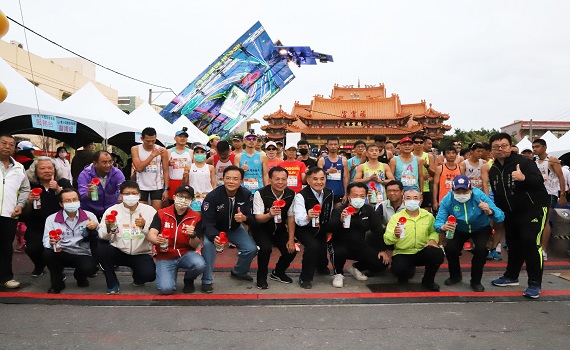 500多跑者參與半程馬拉松漫遊東石之美