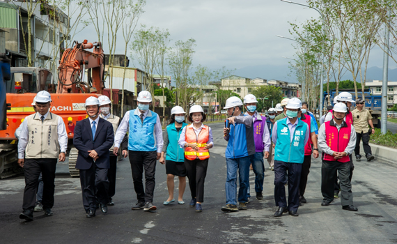 二結聯絡道都市計畫內路段4月底完工 國五下交流道往中興文創園區更便利