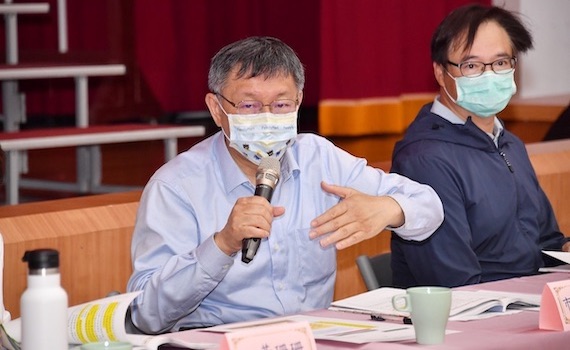 大安區里民座談會 柯文哲:振興商圈固然重要但不能犧牲一般住戶權益