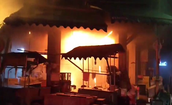 南館市場火警 幸未釀傷亡