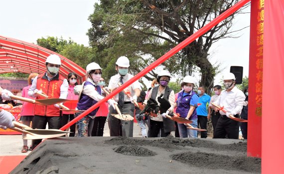 大城鄉長照衛福大樓新建工程動土 明年12月完工