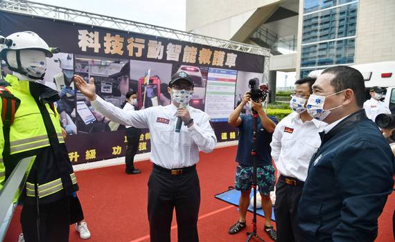 救護車設備升級 侯友宜拚OHCA康復出院率升至11%