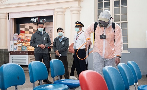 竹市防疫升級 社區據點供餐不共餐