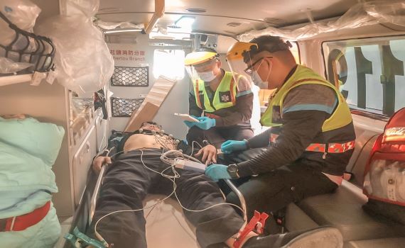 成功搶救118人 彰化縣消防局12導程心電圖系統登國際期刊