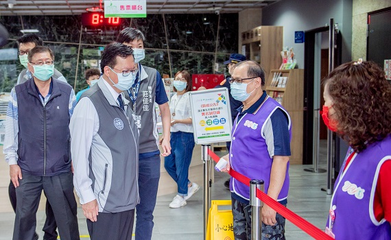 疫情二級警戒 桃園運動場提高防疫標準加強管制措施