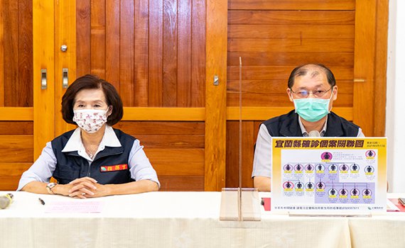 宜蘭新增兩例足跡公布 礁溪、羅東兩飲食店入列