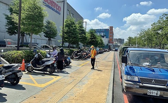 北部確診個案又一現跡嘉義 嘉市緊急消毒