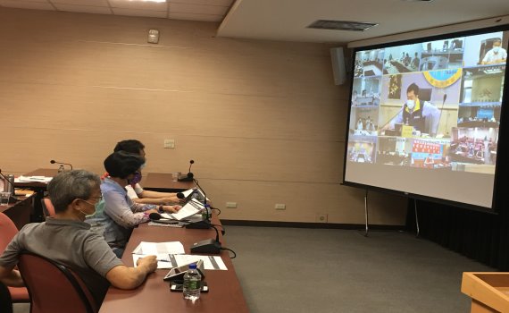 全國防疫視訊會議 王惠美向中央爭取疫苗