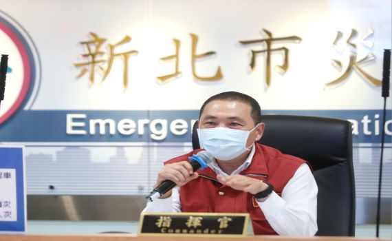 侯友宜宣布成立到宅快篩隊 服務老幼身障者