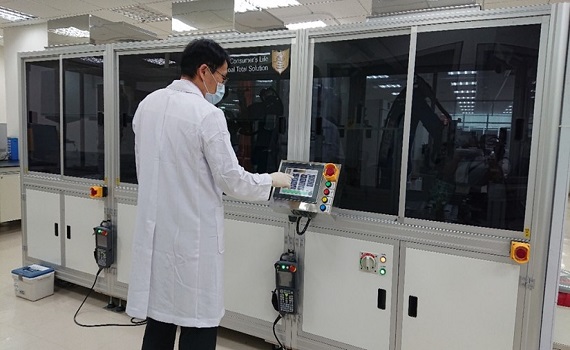 新竹臺大分院引進「高通量全自動新型冠狀病毒核酸檢測系統」 PCR檢驗不塞車