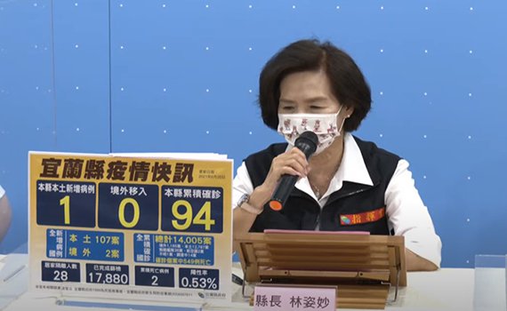 宜蘭連續五天零確診後破蛋 新增一例竟是台北確診後失聯
