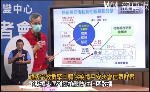 影/韓版宗教群聚?彰縣擴大匡列篩檢嚴防往社區散播