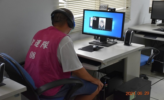 雲林第二監獄科技防疫 啟用LINE視訊會親接見
