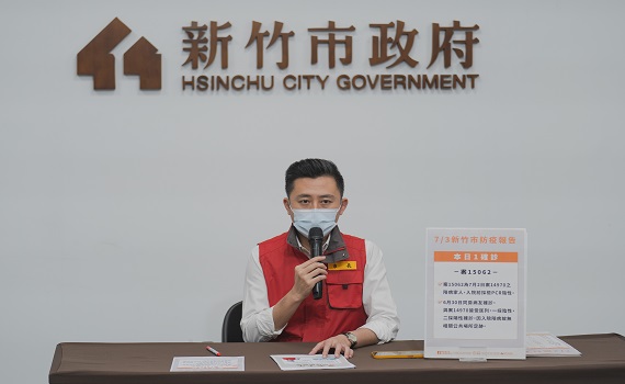 竹市新增1人確診 台北住院確診者兒子染疫
