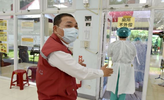 新北機動篩檢隊前進樹林傳統市場 揪出隱形感染源